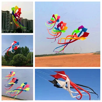 безплатна доставка, висококачествен 6-метров модел въздушен кайт, плаващи големи хвърчила, макара за кайтсърф за възрастни, открит детски играчки, windenergy, кевлар