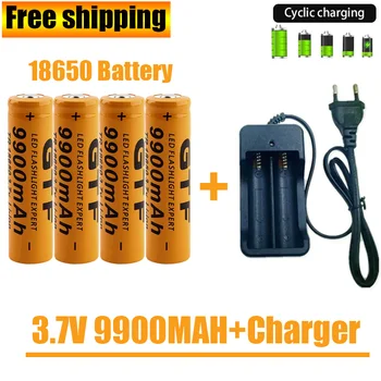18650 Батерия 2023NewBestselling 9900 ма батерия + Зарядно устройство 3,7 В 18650 Литиево-йонни Батерии Акумулаторна Батерия за Дистанционно Управление Отвертка