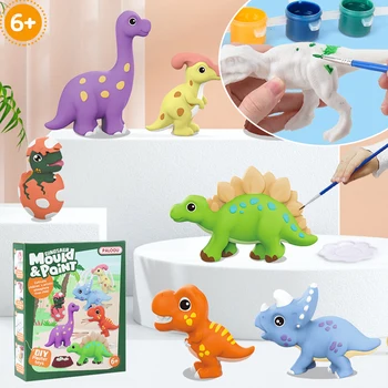 3D Комплект за рисуване във формата на Динозаври, Набор за рисуване за деца, определени за декоративно-приложно творчество, модел 