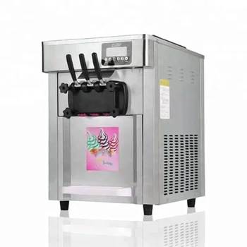 настолна машина за приготвяне на мек сладолед за бизнес