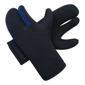 7 мм неопренови ръкавици за подводен риболов, черно NG02