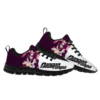 Мультяшная играта Danganronpa Junko Enoshima Спортни Обувки за Мъже, Жени Юноши Деца Детски Маратонки Висококачествени Обувки под формата на маратонки