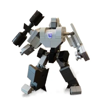 MOC Transformation G1 Мегатрон Робот В Събирането Градивен елемент на Модел за Сглобяване на Играчки за деца и Момчета, Подаръци за Коледа Фестивал