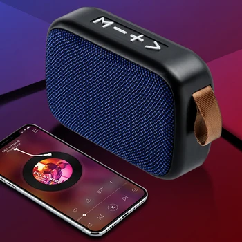 Портативни Мини Тъканни Говорители Безжична Bluetooth Открит Вътрешен Говорител HIFI Високоговорител, Подкрепа TF Карта, FM Радио, AUX Много Силен