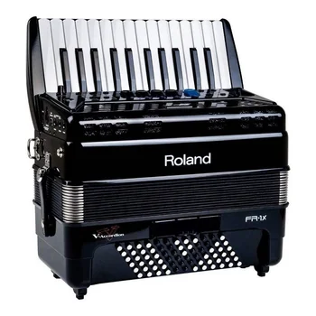 Оригинален НОВ цифров акордеон Fr-8x FR 8x без тръстика черен цвят е Наличен И готов за изпращане