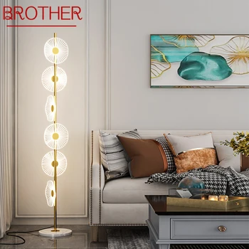 Под лампа BROTHER в Скандинавски стил, модерно изкуство, Семейна хол, спалня, атмосфера на творчество, led декоративна лампа