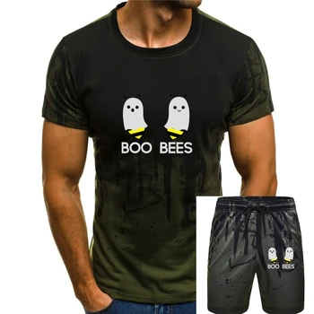 Boo Bees Призрачен Шепот сладък подарък с къс ръкав за Хелоуин, женска тениска с принтом