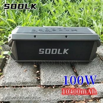 SODLK T200 Bluetooth Високоговорители 100 W Субуфер с висока Мощност IPX5 Водоустойчив Батерия Сверхдлинного очаквания Капацитет 10400 mah С Подкрепа TF карта, USB