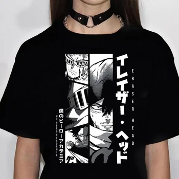 Тениска на My Hero Academia дамски Японската тениска дамски аниме забавно дизайнерски дрехи