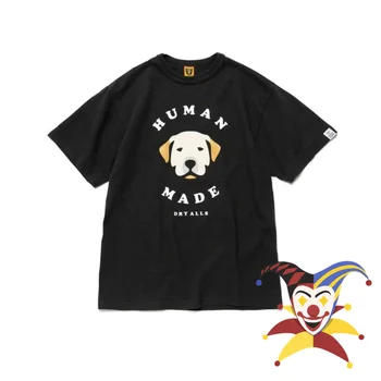 Тениски с шарките на анимационни Куче, направено от човек, Мъжки И Дамски Тениски с Високо Качество, Тениски