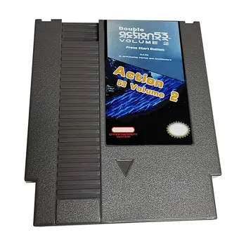 8-Битова Детска карта на 72 Контакт Action 53 Том 2 NTSC и Pal Версия Касета видео игра За NES