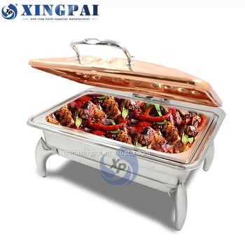 Ресторантско оборудване XINGPAI нагревателен елемент, ястие за износване, електрически нагревател от розово злато, месинг, ковано желязо, ястие за износване,