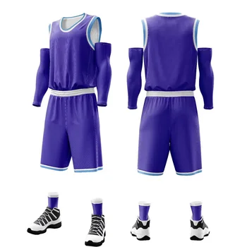 Баскетболен костюми за възрастни Студенти, под формата на игрова тренировка на отбора, с тесни рамене, мъжки и женски спортен елек, риза бейзбол