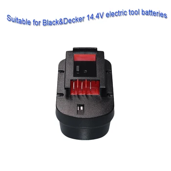 Батерия LEFEYI 14,4 v HPB14 за black and Decker 6000 mah, за Firestorm FSB14 FS140BX 499936-34