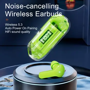Слушалки със защита от смущения, безжични спортни слушалки, тези двустранни стерео слушалки, съвместими с Bluetooth