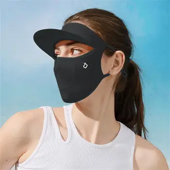 Дамски Солнцезащитная маска за цялото лице Лятна Солнцезащитная маска С полета За колоездене, Къмпинг, Пътуване, Слънцезащитно устройство