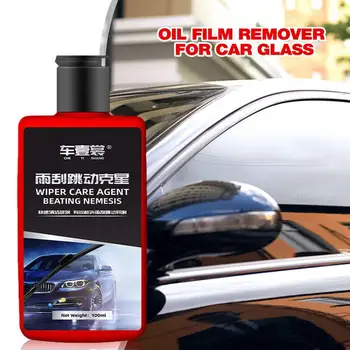 Средство за премахване на блажна филм на автомобилното стъкло Ca, препарат за почистване на предното стъкло и огледала от водни петна, Универсално средство за почистване на автомобилни петна от масла и вода