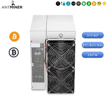 Гореща продажбите на Оригиналния Bitmain Antminer S19 86TH/S БТК Миньор Bitcoin Blockchain Mining Machine В наличност