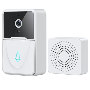 Видео домофон, Интелигентен звънец, Безжичен сигнал WiFi, Домашна Охранителна алармена система, Камера за Нощно виждане, дистанционно наблюдение