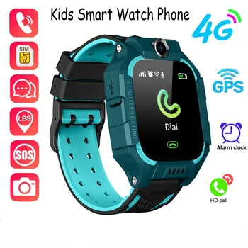 Детски смарт часовник с HD GPS звънец, глас съобщението, Водоустойчив умни часовници за деца с дистанционно управление, снимка студентски часовници за мъже и жени
