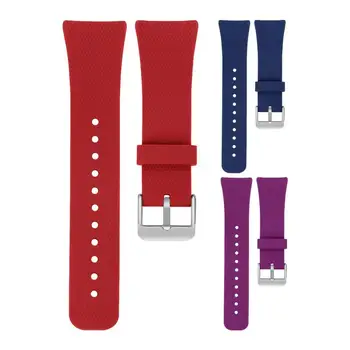 Силиконов ремък за умни часа, Модерен мек взаимозаменяеми гривна, спортен гривна от TPU за Samsung Gear Fit 2 Pro, каишки за часовници