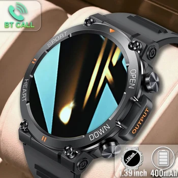 2023 Трайни Военни Смарт часовници за Мъже За Android Xiaomi Ios Спортни Часовници 1,39 