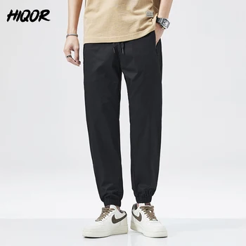 HIQOR Y2K, Новост 2023, Модерен Мъжки обикновена девятиточечные панталони-зреещи, Пролетно-есенни Леки Ежедневни улични панталони